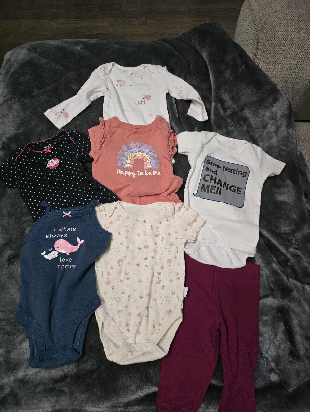 Kids One-Piece Bodysuit Pack - Mixed Colors